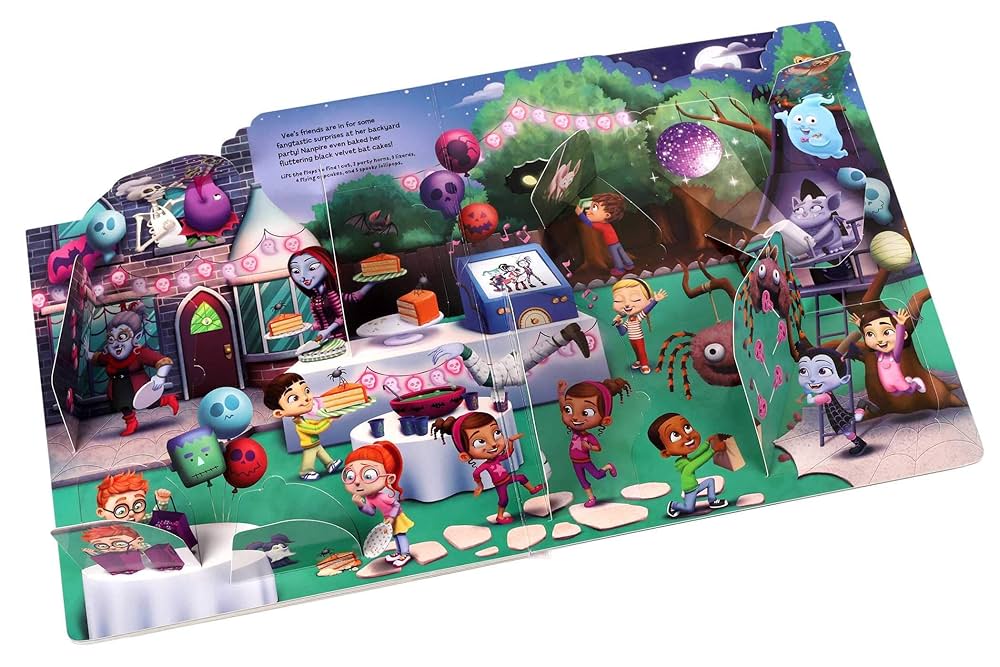 Disney Vampirina: Vee's Fangtastic World Lift-the-Flap